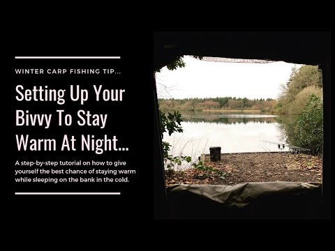 Carp Fishing Winter Setup Tips To Stay Warm.