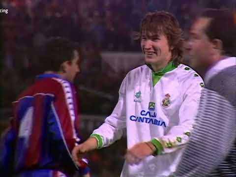 Racing de Santander: 5 - Barcelona: 0 (Jornada 21 - 1994/95) v2