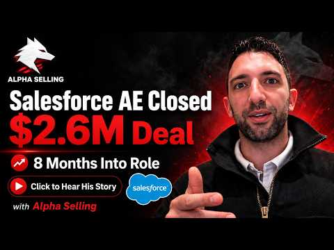 2.6M deal no one else could close Salesforce