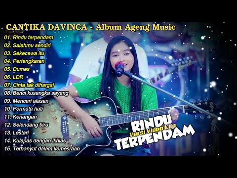 CANTIKA DAVINCA - RINDU TERPENDAM  | CANTIKA DAVINCA FULL ALBUM TERBARU 2024 - LAGU VIRAL TIKTOK