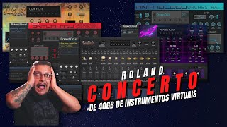 Video thumbnail for 😱 Roland Concerto - Mais de 40GB de Instrumentos Virtuais GRÁTIS by Grave Você Mesmo