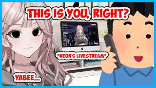 Neon is scared her uncle will find out she's a VTuber