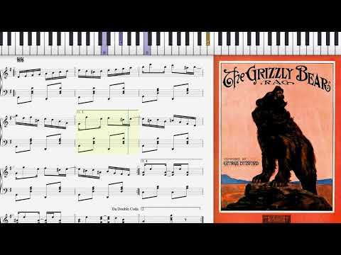 Grizzly Bear by George Botsford (1908, Ragtime piano)
