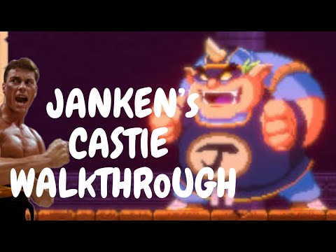 Alex Kidd - Janken's Castle walk-through (Van Damme Edition)