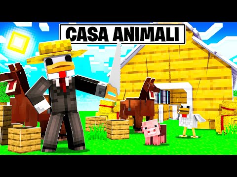 LA NUOVA CASA PER GLI ANIMALI SU MINECRAFT