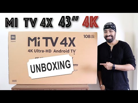 Mi TV 4X 43 4K Android TV - Now with Netflix & Amazon Prime - How good is the New 4K?