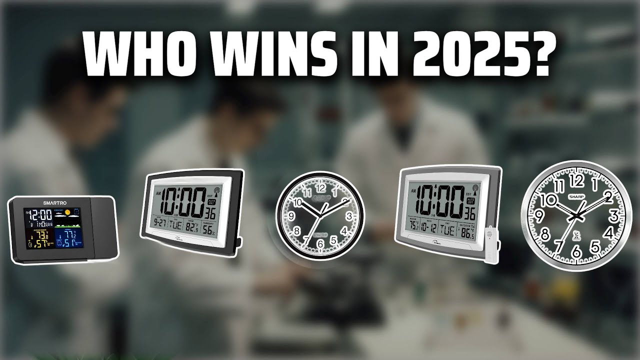 The Top 5 Best Atomic Clocks in 2025 - Must Watch Before Buying!