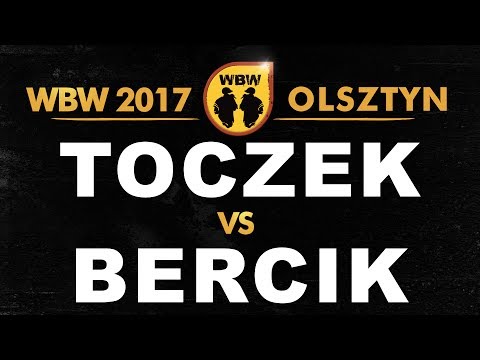 Toczek 🆚 Bercik 🎤 WBW 2017 Olsztyn (freestyle rap battle)