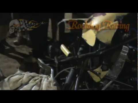 Damian Abbott wingless sprint crash - Sydney Speedway - Rockdog Racing Videos