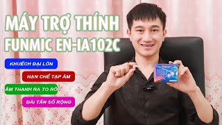 Video hướng dẫn sử dụng máy trợ thính mini siêu nhỏ nhét trong tai FUNMIC EN-IA102C