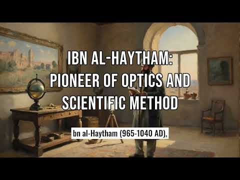 Ibn al Haytham Pioneer of Optics and Scientific Method