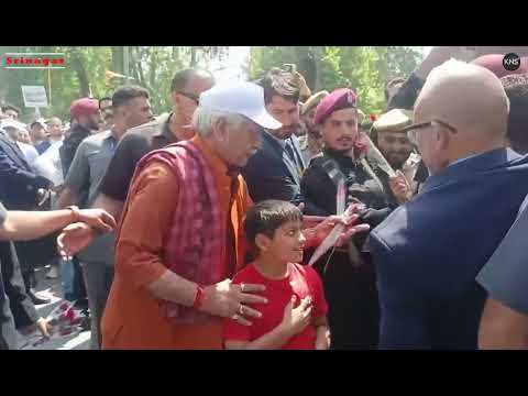 LG #manojsinha_ is on a mission- a mission to make J&K drug‑free, once and for all.