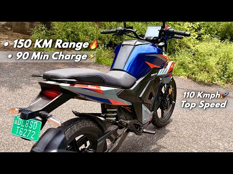 India ki Best EV Motorcycle⚡️ : 150 KM range🚀110 kmph Top Speed🔥Oben Rorr Evo Detailed Review