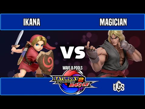 Saturday Stadium 2 - Wave B Pools - Ikana(Young Link) Vs. Magician(Ken)