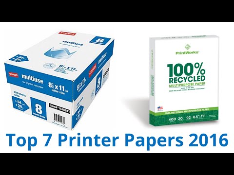 7 Best Printer Papers