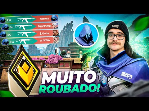 A DIFERENÇA de um RADIANTE jogando de OMEN!