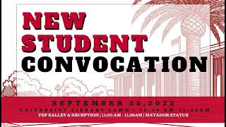 New Student Convocation 2025