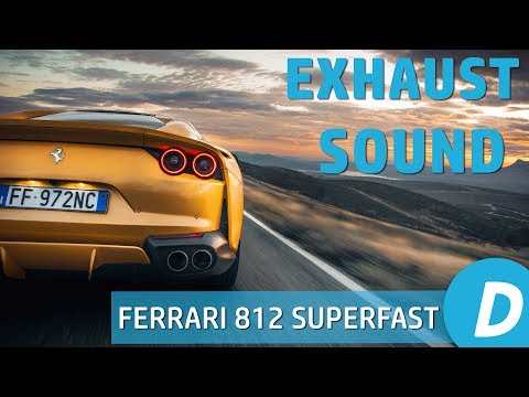 Ferrari 812 Superfast | Exhaust sound | Sonido | Diariomotor