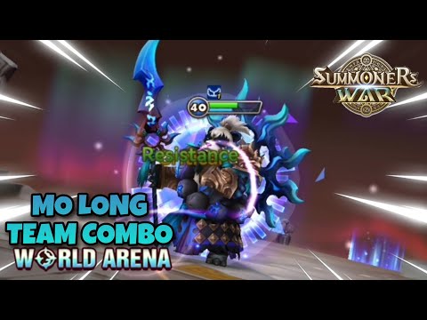 Mo Long Team Combo in World Arena Ep. 2 - Summoners War