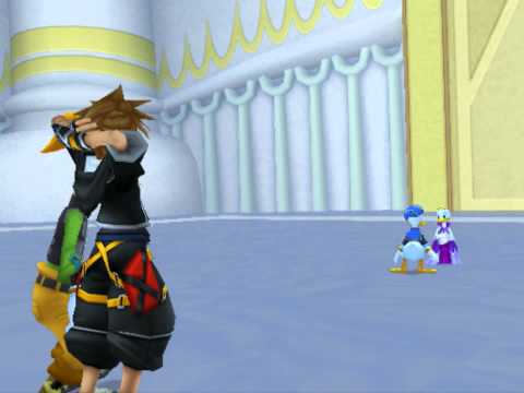 Kingdom Hearts II, English cutscene: 219 - We Were Able to Protect the Castle - HD 720p