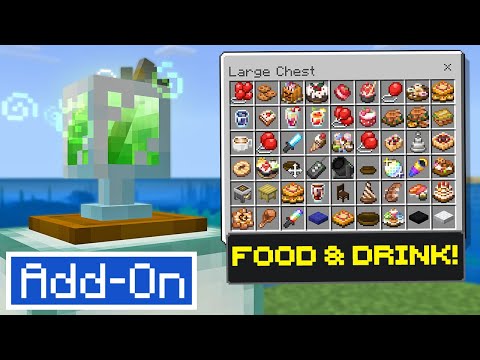 Ultimate Minecraft Food & Drink Mod!! [ECKOSOLDIER Review]
