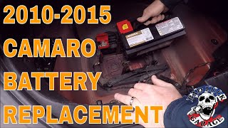 HOW TO 2010-2015 CAMARO BATTERY REPLACEMENT DIY