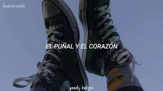 El puñal y el corazón // Café Tacvba // Vídeo lyrics letra