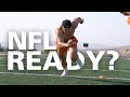 Bodybuilder vs. Football Tryout - Steve Cook