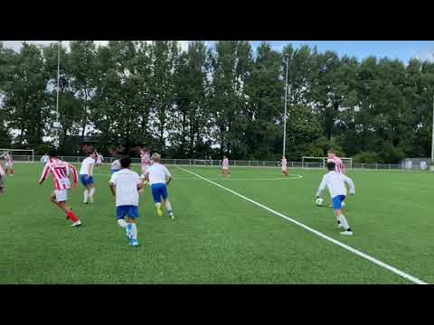 Blauwe Geel 38 / jumbo tegen JO -15 VVBennekom JO- 15