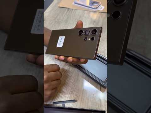 Unboxing Samsung S24 Ultra Black Classic Titanium @Aasif_333