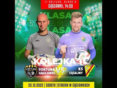 Fortuna Gągławki – KS Łęgajny 0:4 (A-klasa, 11. kolejka, 25.10.2025) | Cały mecz