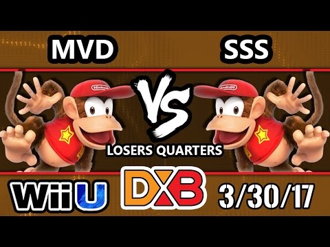 DXB 2017 SSB4 - PG | MVD (Diddy Kong) Vs. Coco | SSS (Diddy, Donkey Kong) Smash 4 LQ - Smash Wii U