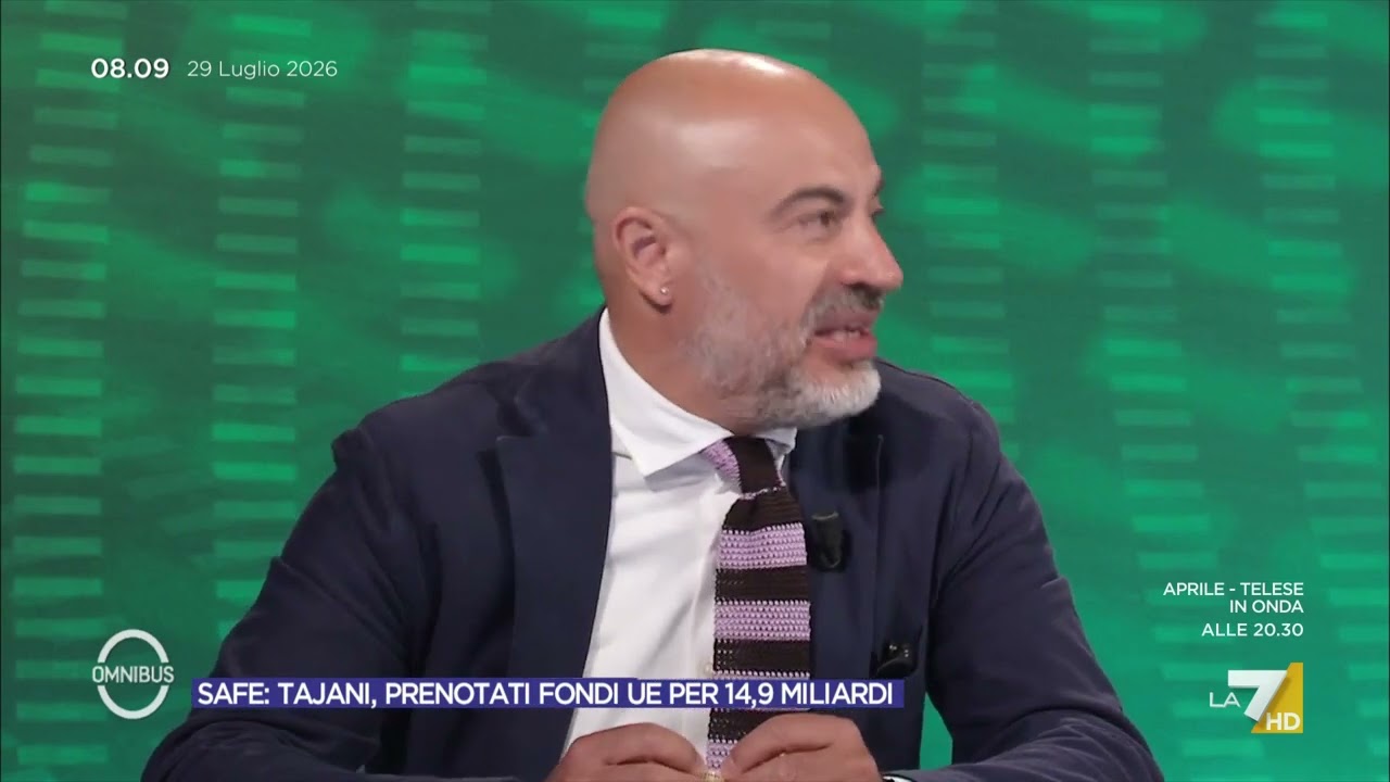 Crosetto e i fondi Safe: "Le armi come le medicine"
