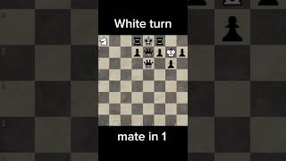 white turn mate in 1 move #chess #chessgame #viralvideo #subscribe #gukesh #india #ytshorts #gaming