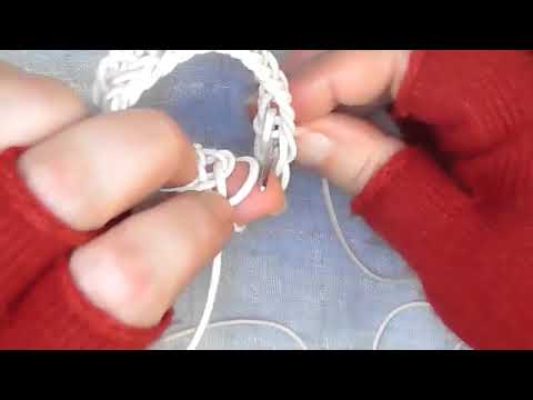 Nalbinding: Mammen Open Round Spiral