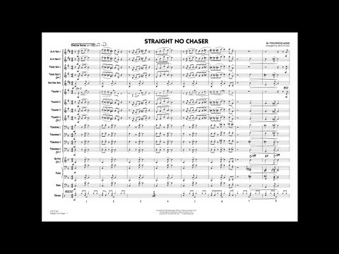 Straight No Chaser by Thelonious Monk/arr. Rick Stitzel