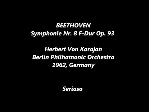 beethoven, Symphonie Nr  8 F Dur Op  93 , karajan