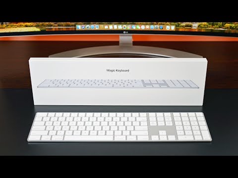 Обзор Apple Magic Keyboard (with Numeric Keypad, white/silver, ENG/RUS, MQ052RS/A)