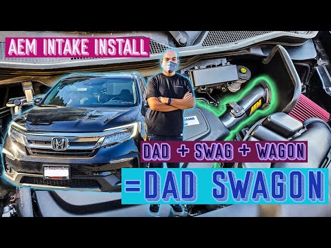 AEM Intake Unboxing! STEP BY STEP Intake Install Instructions! Then Test Driving the Honda Pilot!