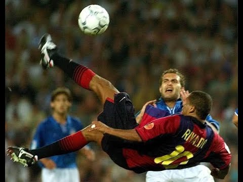 Barcelona 3x2 Valencia (3 Gols de Rivaldo)
