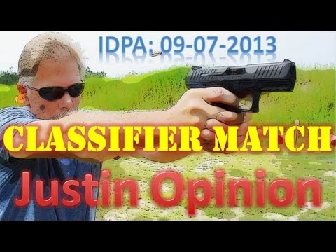 Shooting My First IDPA Classifier Match