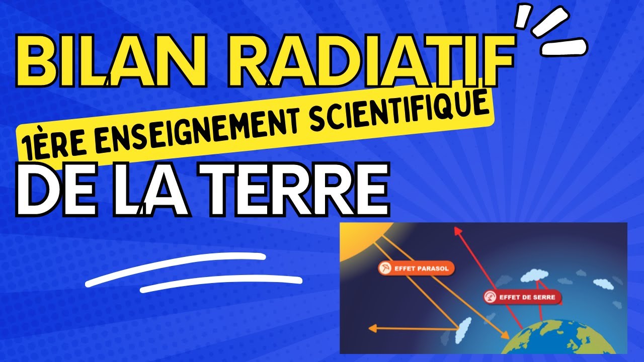 Bilan radiatif simplifié de la Terre - ENSEIGNEMENT SCIENTIFIQUE