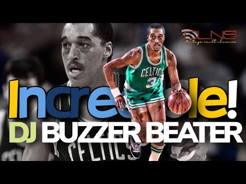 IMPOSSIBLE Underhanded FULL COURT Buzzer Beater by Dennis Johnson, 1985