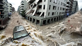 इजराइल में अचानक बाढ़ और तूफ़ान | floods, tornadoes hit Israel