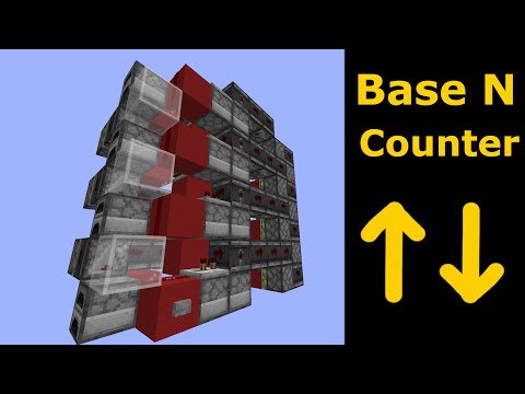 Decimal Counter (Up and Down) [Redstone] [Java]