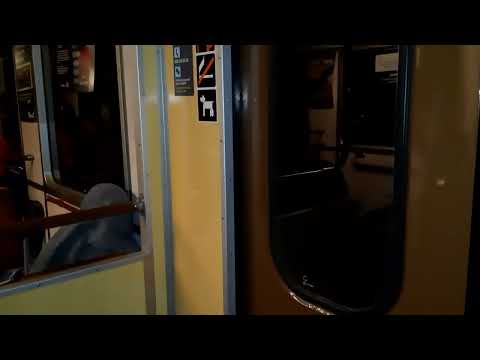 Åktur med C5 Silvertåget förbi 🔵 Kymlinge Spökstation, skämt osido det är på C14 Tunnelbana 1312.