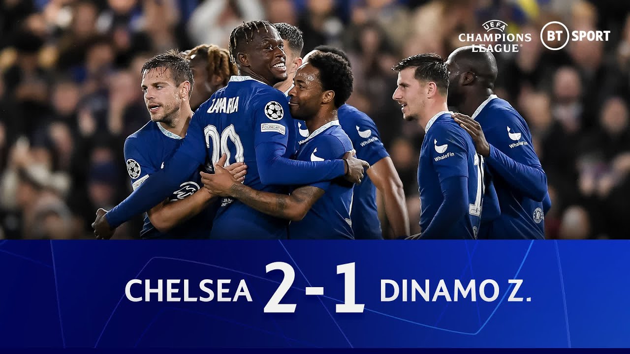 Chelsea 2-1 Dinamo Zagreb - Champions League