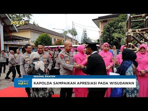 POLDA BANTEN GELAR WISUDA PURNABAKTI PENGHORMATAN BAGI PERSONEL YANG TUNTASKAN MASA PENGABDIAN