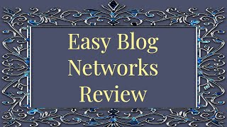 Easy Blog Networks Review - Private Blog Network PBN Hosting