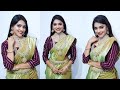 Aishwarya Vullingala Latest Hot Saree Images Collections Actresses Hot Vertical Close Up Video